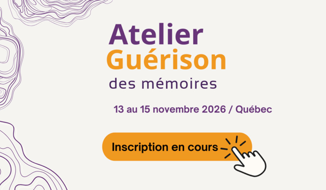 Atelier Guérison des mémoires en novembre 2026